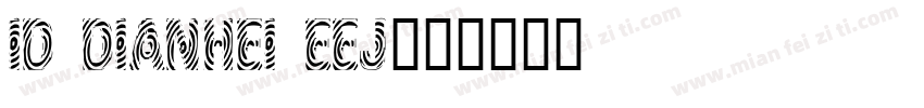 ID DianHei EEJ字体转换